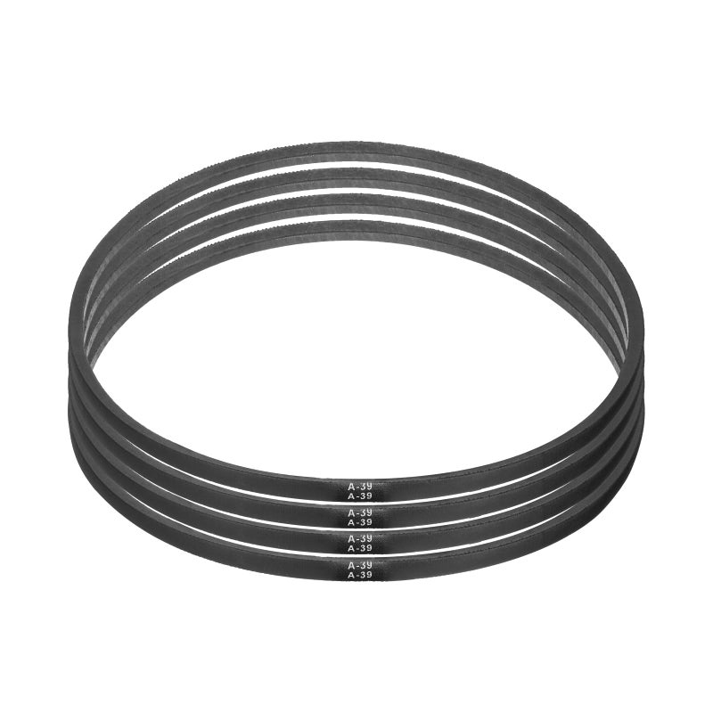 يو إكس سيل Uxcell 4 قطع A39 أو 4L410 حزام V مطاطي كلاسيكي ملفوف، 39 بوصة (1000 مم) محيط داخلي، حزام على شكل حرف V - Image 1